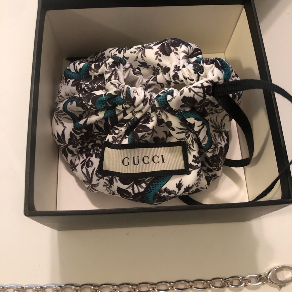 GUCCI BRACELET -STERLING SILVER - Picture 4 of 7